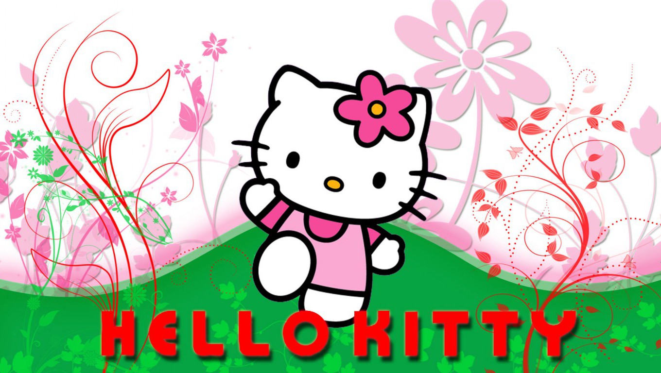 Detail Background Hello Kitty Hd Nomer 39