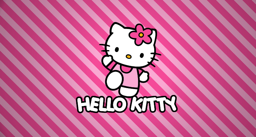 Detail Background Hello Kitty Pink Nomer 30