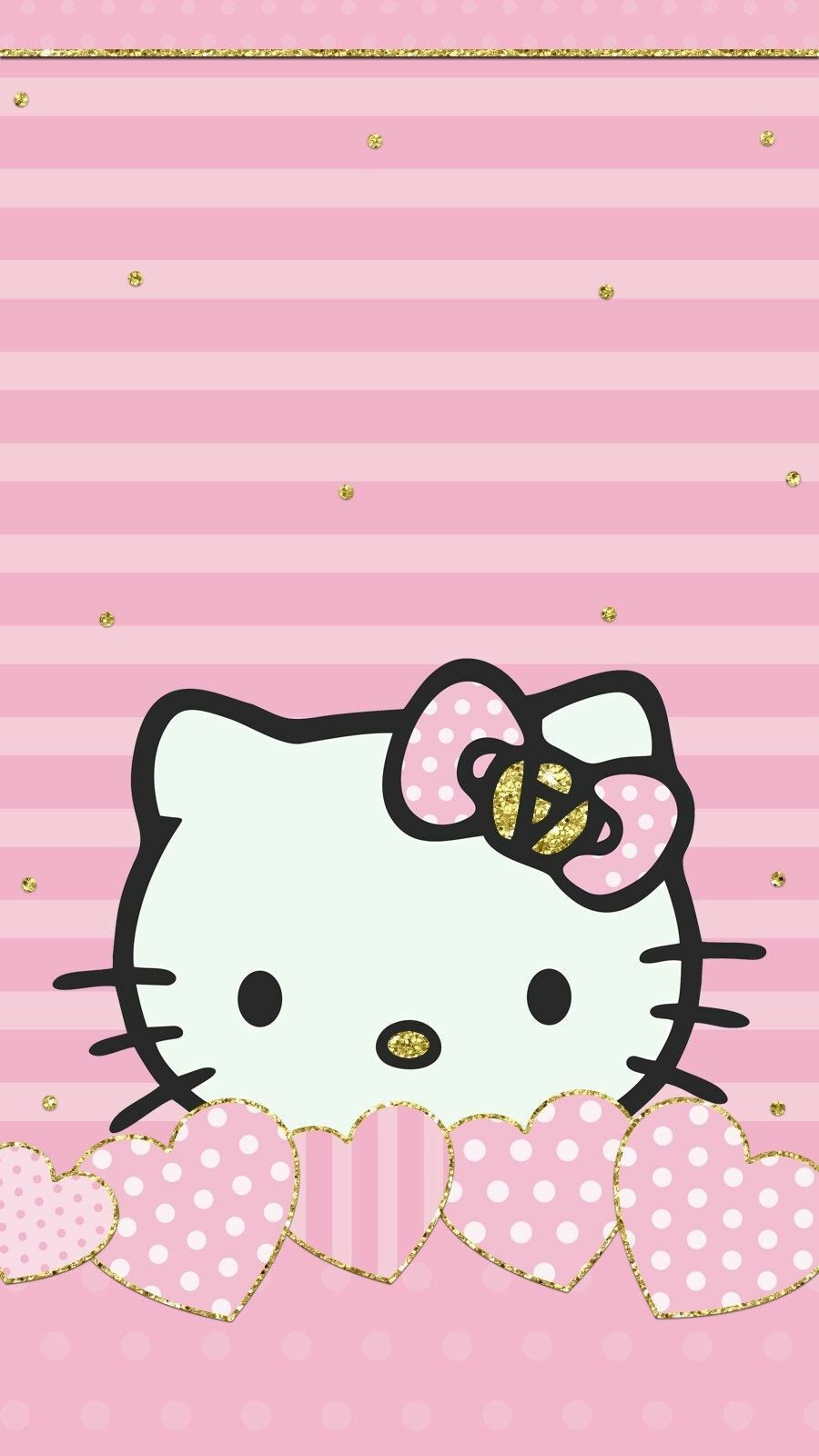 Detail Background Hello Kitty Pink Nomer 39