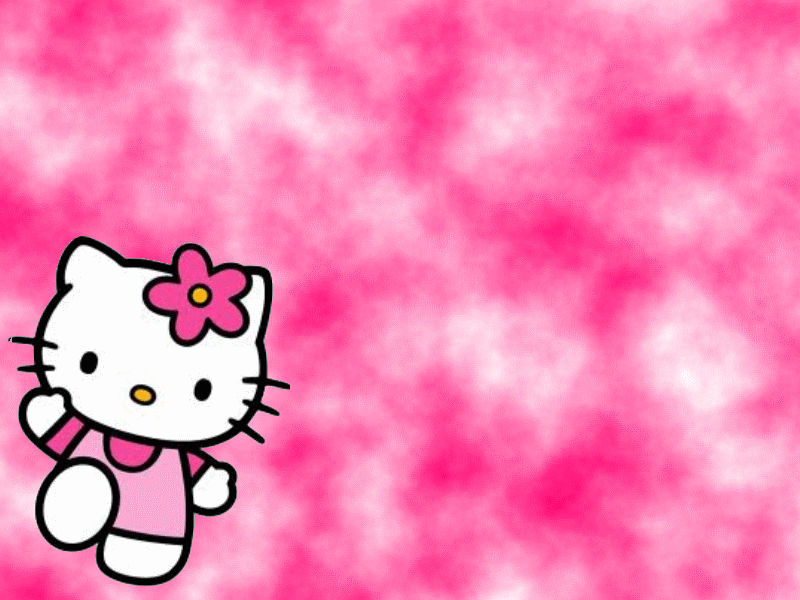 Detail Background Hello Kitty Pink Nomer 7