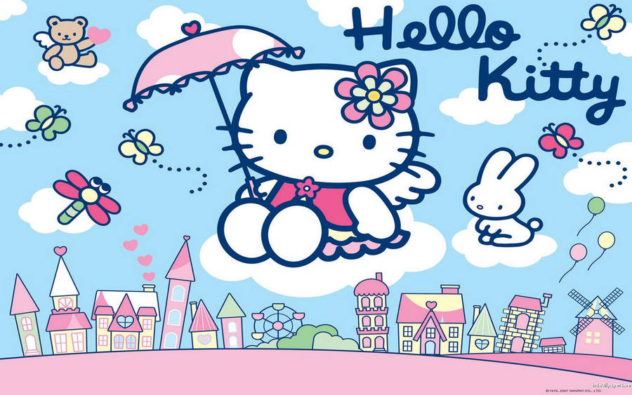 Detail Background Hello Kity Nomer 37