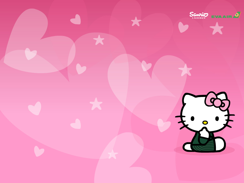 Detail Background Powerpoint Hello Kitty Bergerak Nomer 3
