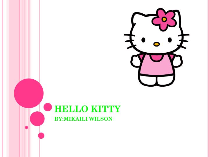 Detail Background Powerpoint Hello Kitty Bergerak Nomer 22