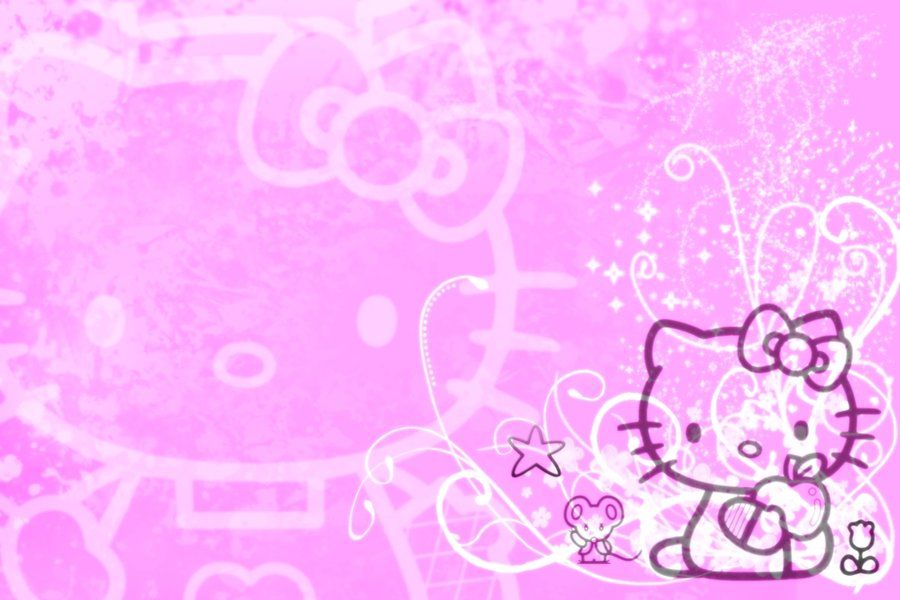 Detail Background Powerpoint Hello Kitty Bergerak Nomer 30