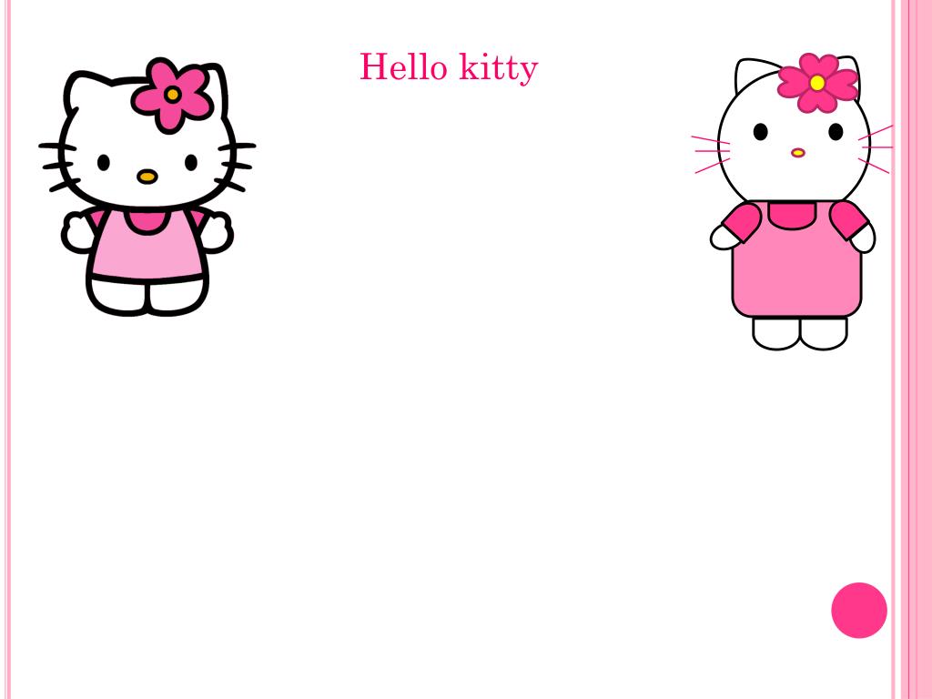 Detail Background Ppt Hello Kitty Nomer 14