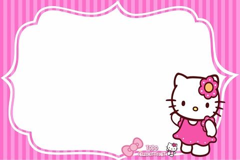 Detail Background Ppt Hello Kitty Nomer 23