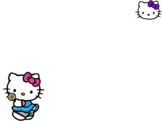 Detail Background Ppt Hello Kitty Nomer 26