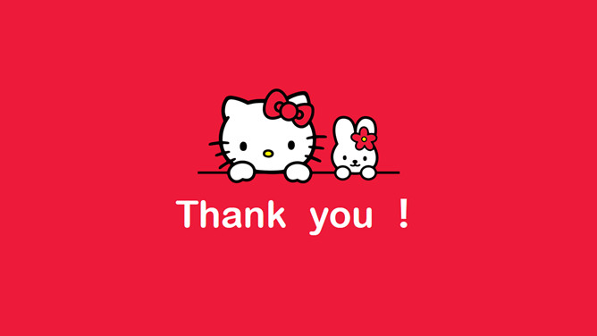 Detail Background Ppt Hello Kitty Nomer 30