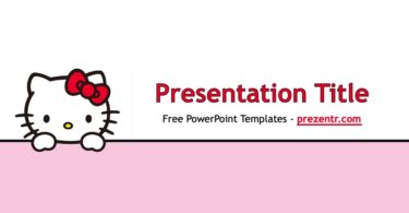 Detail Background Ppt Hello Kitty Nomer 35