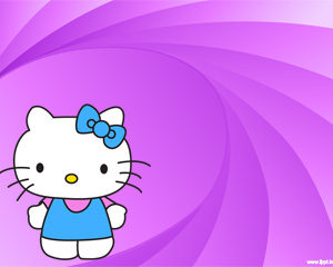 Detail Background Ppt Hello Kitty Nomer 36