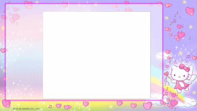 Detail Background Ppt Hello Kitty Nomer 37