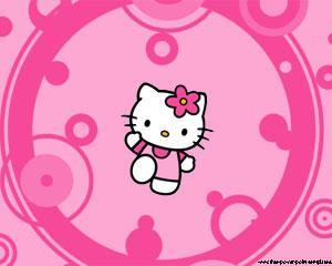 Detail Background Ppt Hello Kitty Nomer 42