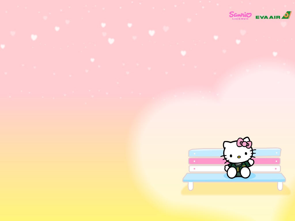 Detail Background Ppt Hello Kitty Nomer 9