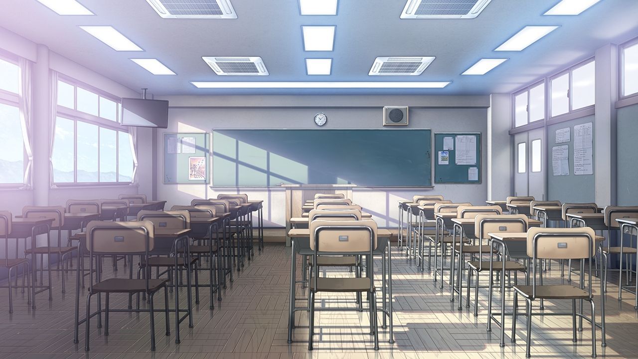 Detail Background School Anime Nomer 13