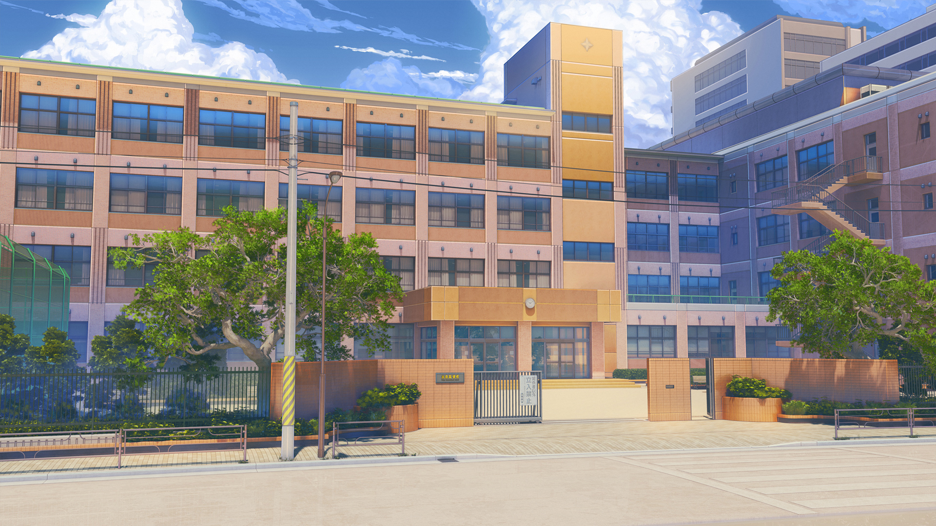 Detail Background School Anime Nomer 23