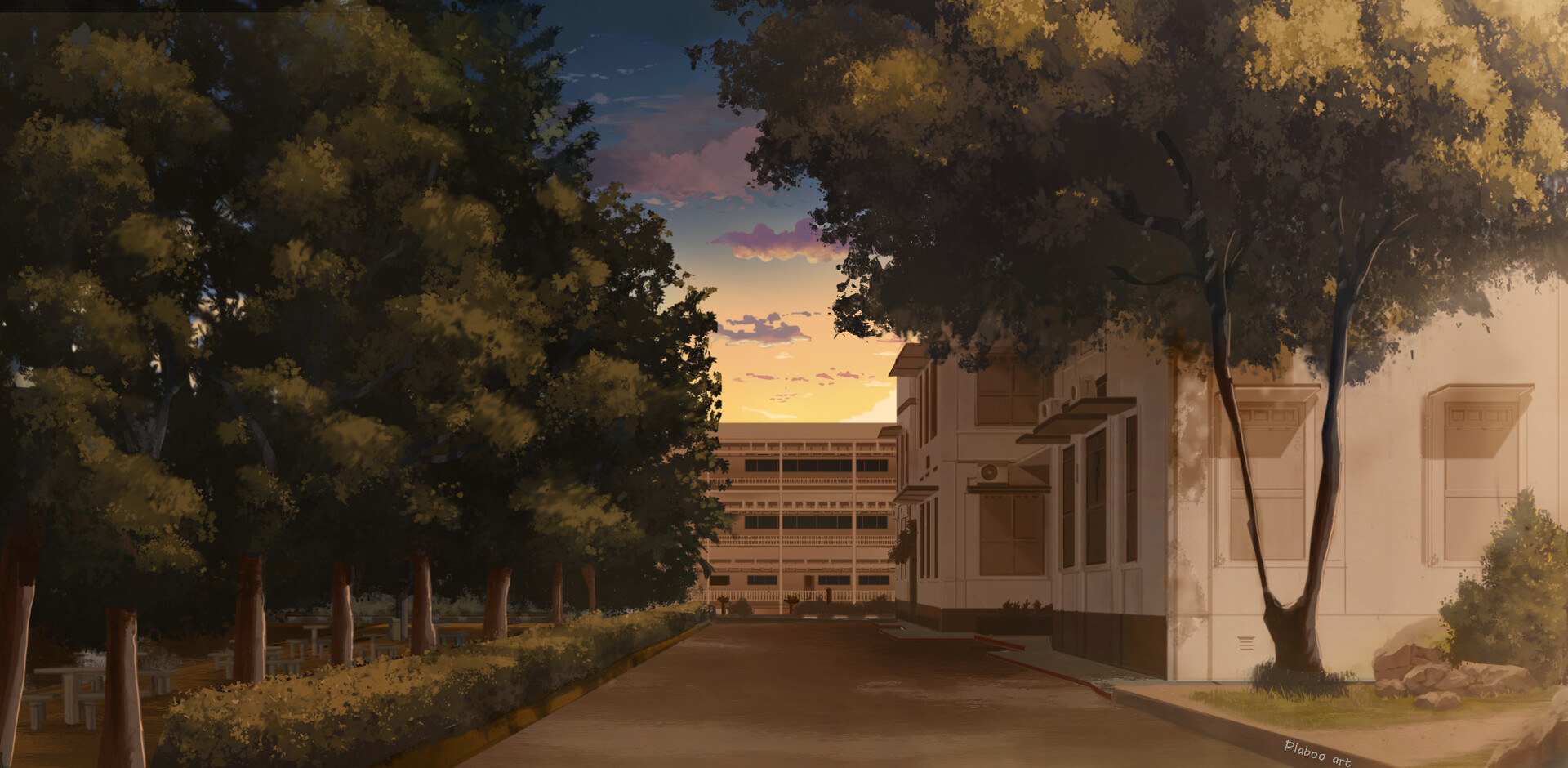 Detail Background School Anime Nomer 45