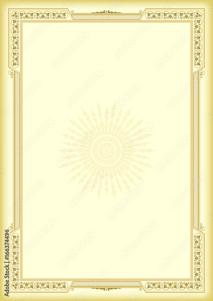 Detail Background Template A4 Nomer 10