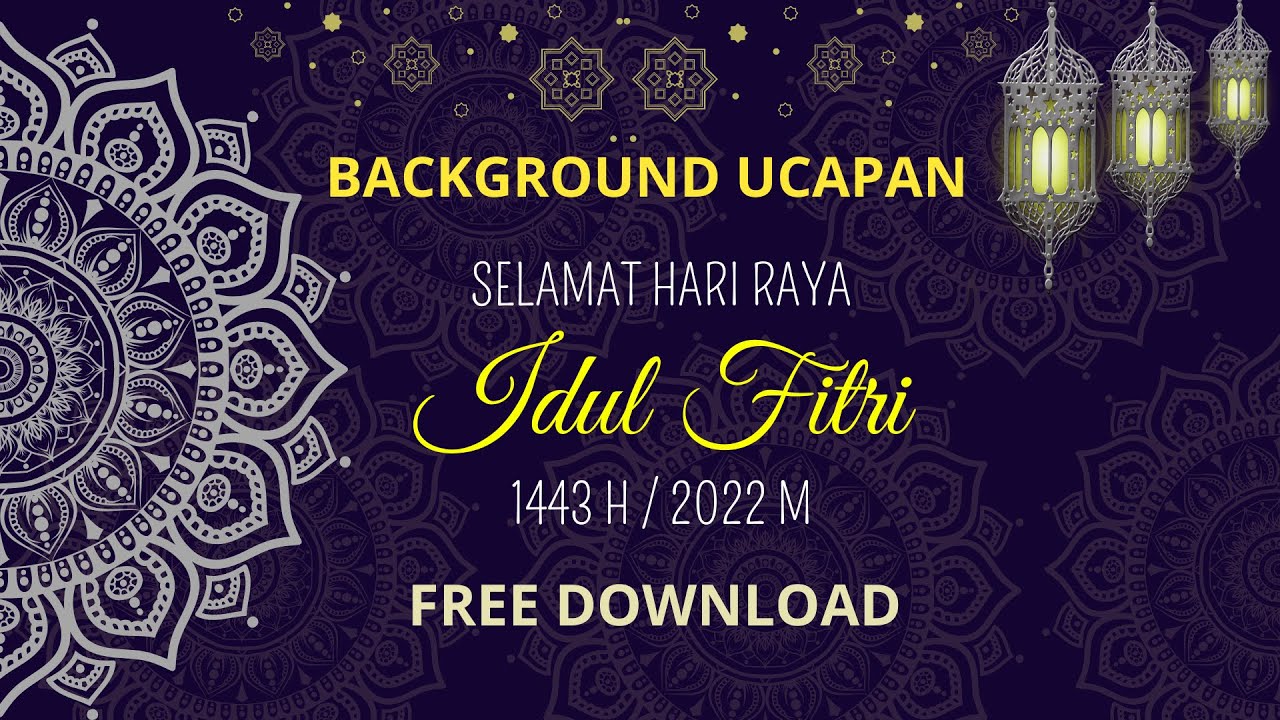 Detail Background Ucapan Lebaran Nomer 52