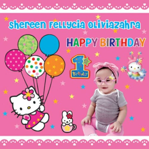 Detail Background Ulang Tahun Hello Kitty Nomer 11