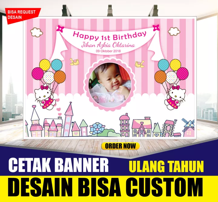 Detail Background Ulang Tahun Hello Kitty Nomer 12