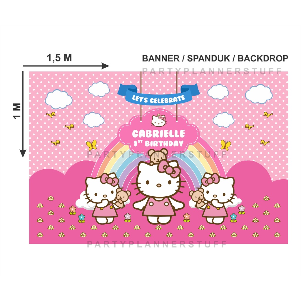 Detail Background Ulang Tahun Hello Kitty Nomer 22