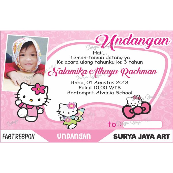 Detail Background Ulang Tahun Hello Kitty Nomer 52