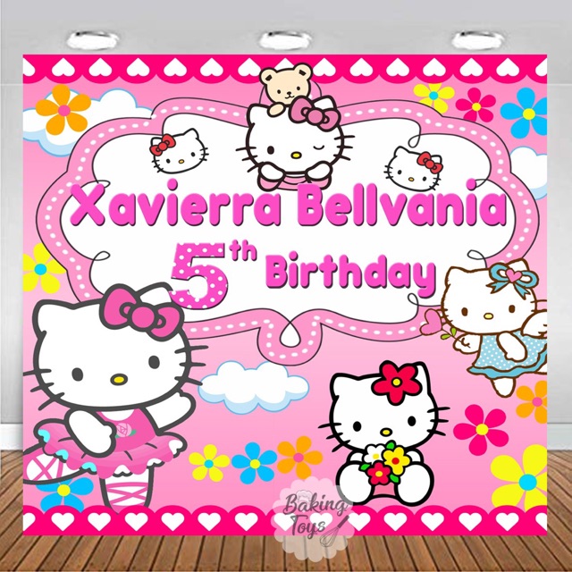 Detail Background Ultah Hello Kitty Nomer 28