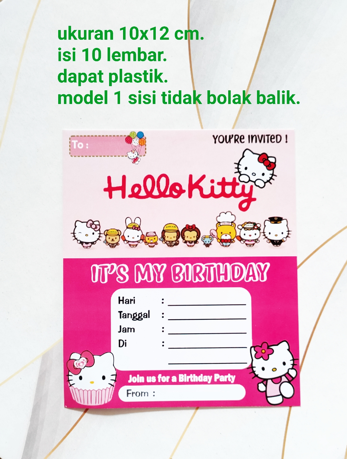 Detail Background Undangan Ulang Tahun Hello Kitty Nomer 14