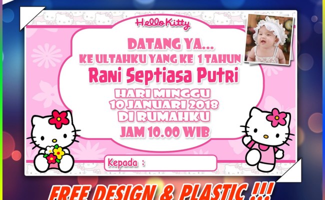 Detail Background Undangan Ulang Tahun Hello Kitty Nomer 40