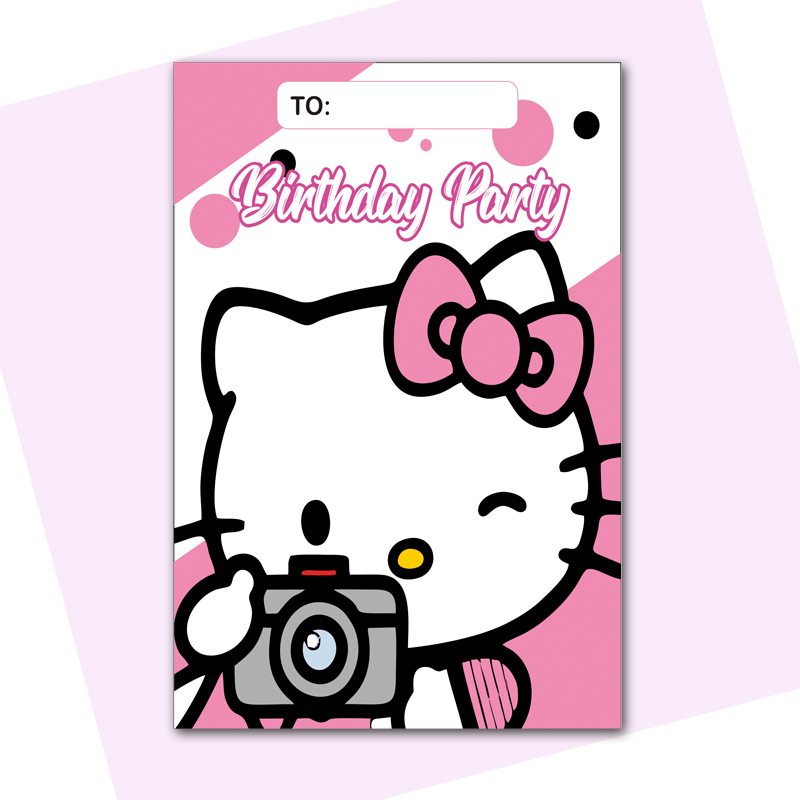 Detail Background Undangan Ulang Tahun Hello Kitty Nomer 7