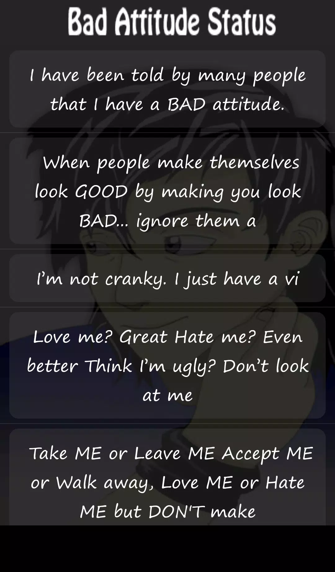Detail Bad Attitude Quotes Nomer 43