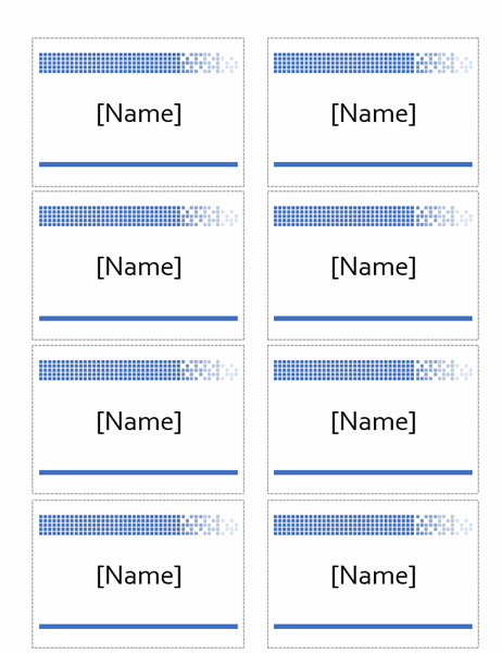 Badge Name Template - KibrisPDR