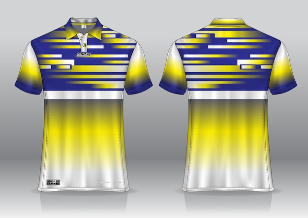 Detail Badminton Jersey Design Template Nomer 31