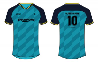 Detail Badminton Jersey Design Template Nomer 46