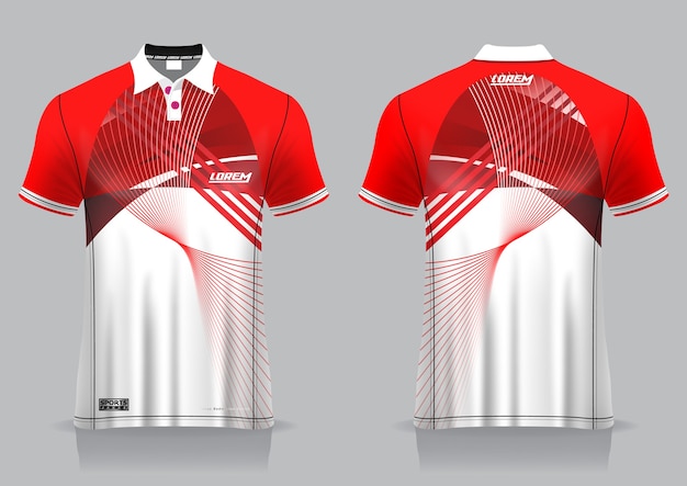 Download Badminton Jersey Design Template Nomer 49