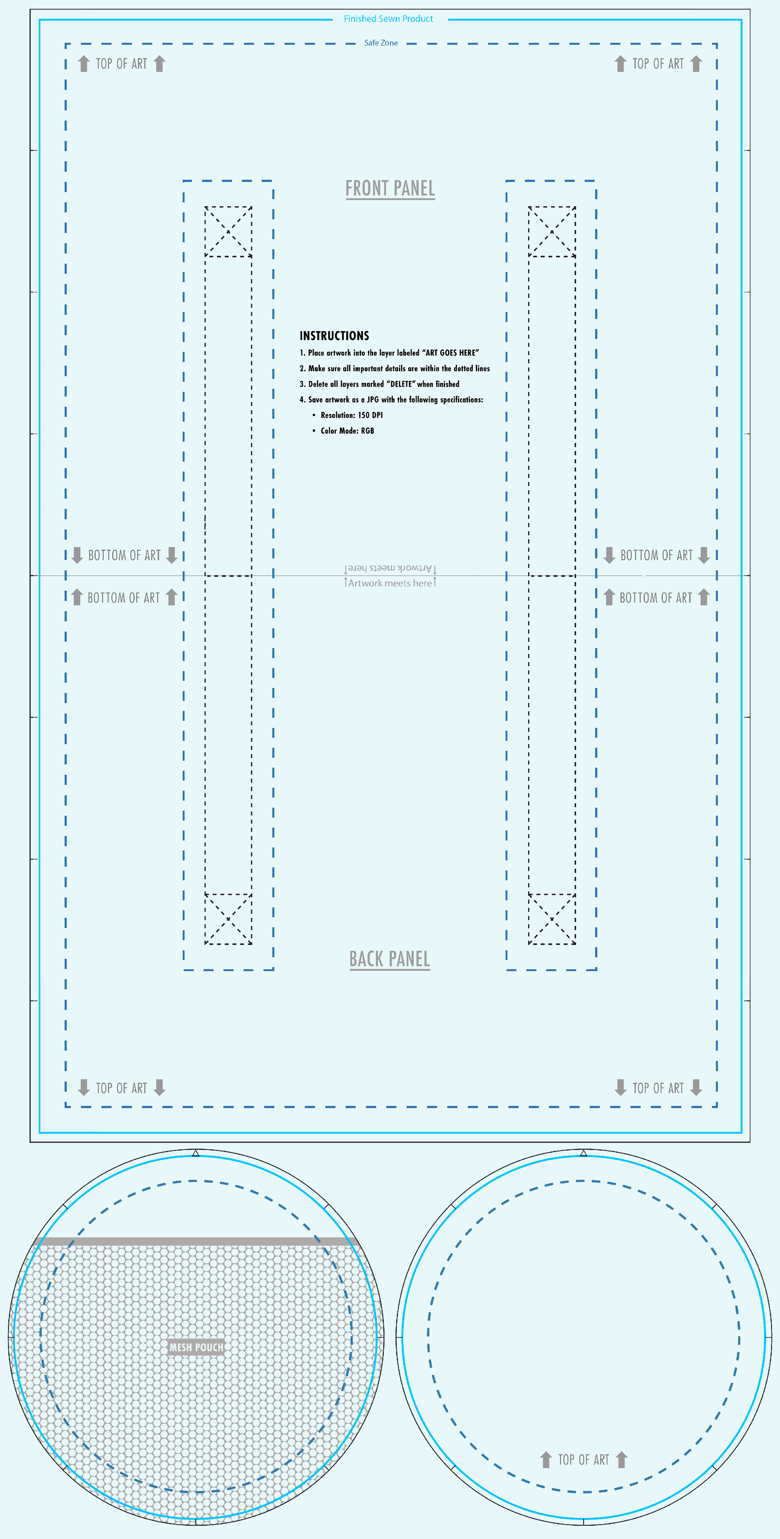 Detail Bag Design Template Nomer 39
